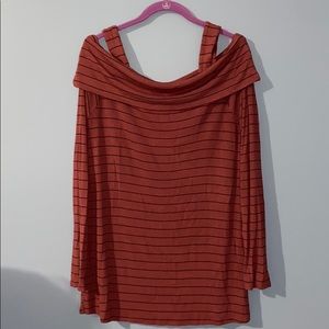 Striped Motherhood Maternity top